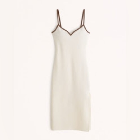 Abercrombie & Fitch Dresses & Skirts - Abercrombie & Fitch Women's Notch-Neck Midi Dress